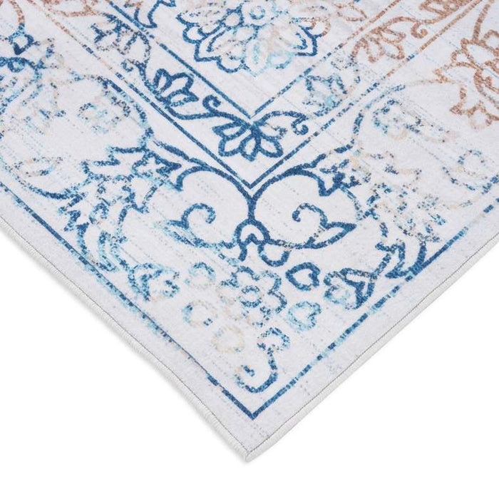 Aabis Printed Rug 160X230Cm - Blue Pan Home