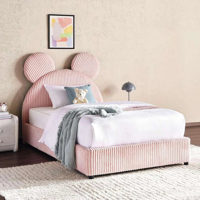 Abel Kids Single Bed 120X200 Cm - Pink Pan Home
