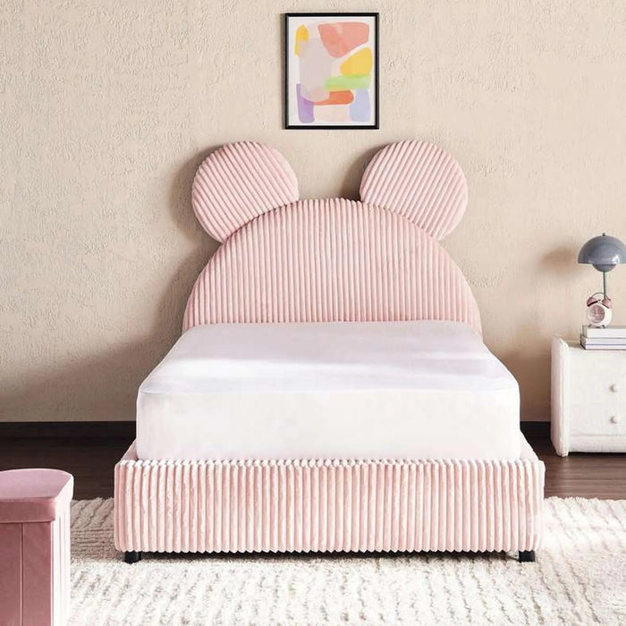 Abel Kids Single Bed 120X200 Cm - Pink Pan Home