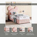 Abel Kids Single Bed 90X200 Cm - Pink Pan Home