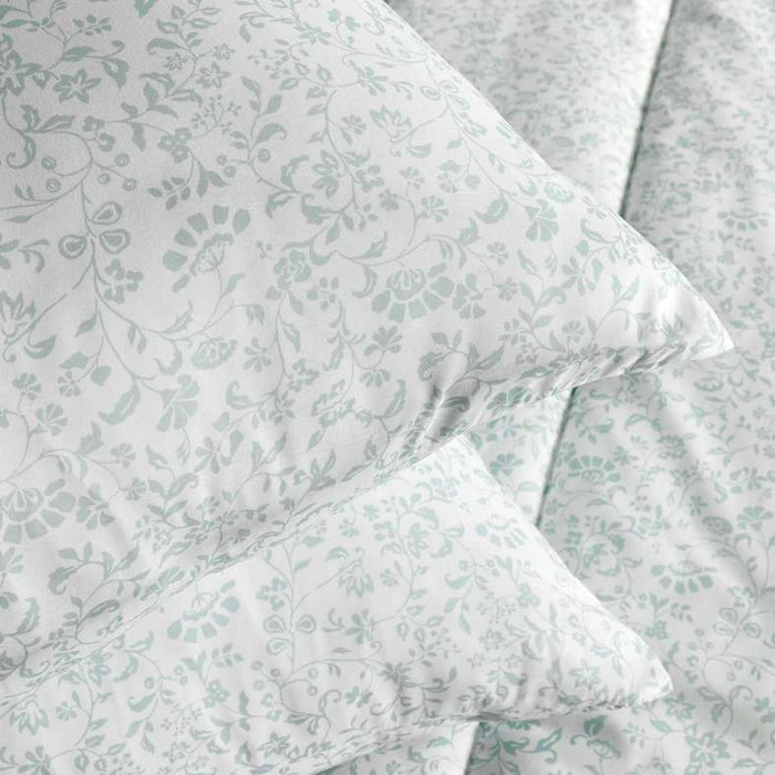 Abey 3-Piece Queen Comforter Set 200X240Cm - Light Green