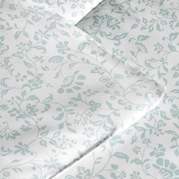 Abey 3-Piece Queen Comforter Set 200X240Cm - Light Green
