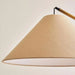 Ablaze E27 Wooden With Jute Shade Arc Floor Lamp 170X38X205Cm - Natural Pan Home