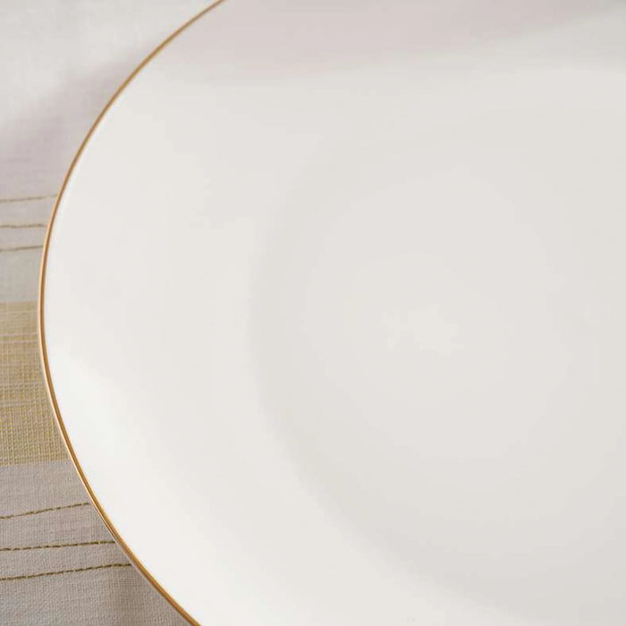 Abrik Dinner Plate Dia28Cm - White