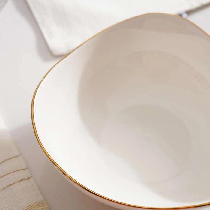 Abrik Rice Bowl Dia14Cm - White