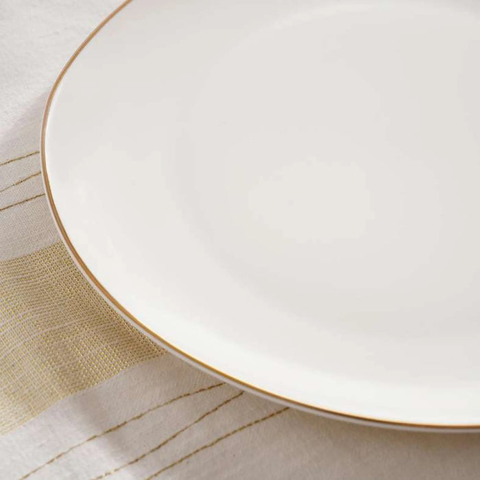 Abrik Side Plate 21X14.3X2.3Cm - White