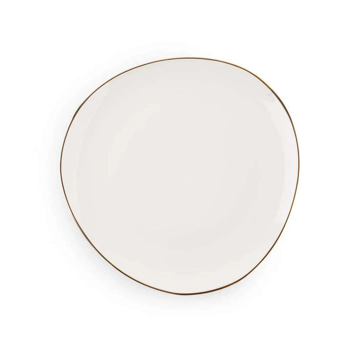 Abrik Side Plate 21X14.3X2.3Cm - White