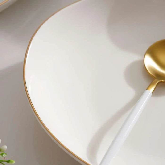 Abrik Soup Plate Dia21Cm - White