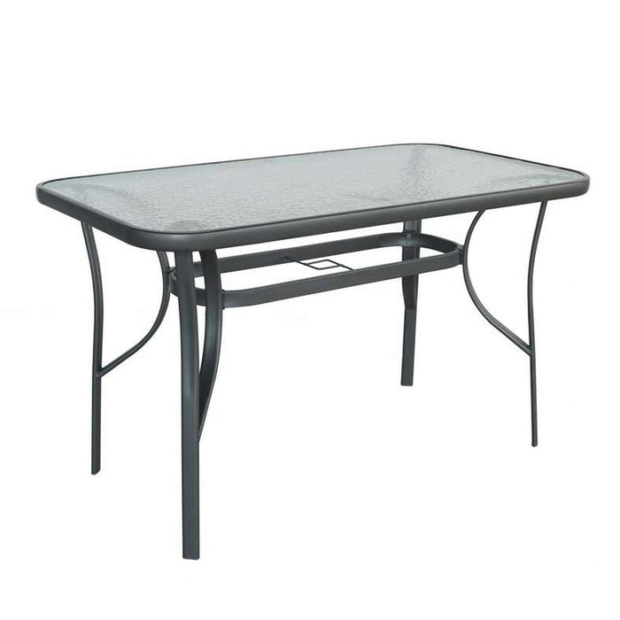 Abril Outdoor Glass Table - Grey Pan Home