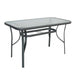 Abril Outdoor Glass Table - Grey Pan Home