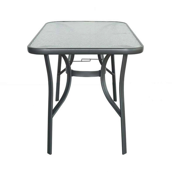 Abril Outdoor Glass Table - Grey Pan Home