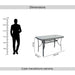 Abril Outdoor Glass Table - Grey Pan Home