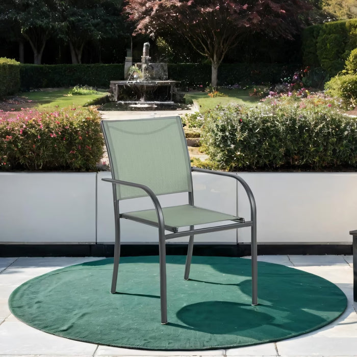Abril Outdoor Sling Chair - Green