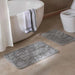 Ada Cozysoft 2-Piece Set Bathmat And - Grey Pan Home