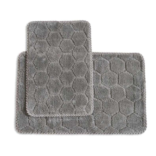 Ada Cozysoft 2-Piece Set Bathmat And - Grey Pan Home