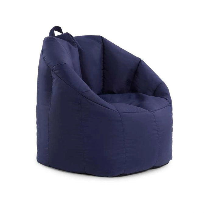 Adam Filled Bean Bag Chair - Blue Pan Home