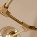Adams 5 Light E27 Pendant Lamp 45Cm - Gold Pan Home