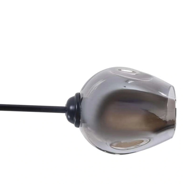 Adams 7 Light E27 Pendant Lamp 80X150X45Cm - Black