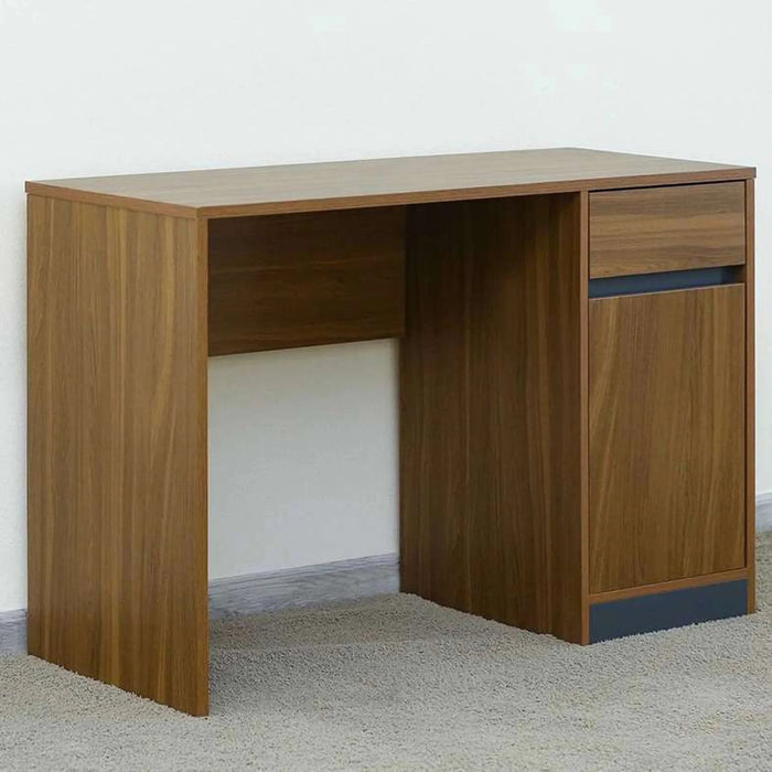 Adapt Writing Desk With Pedestal -Walnut Pan Home