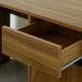 Adapt Writing Desk With Pedestal -Walnut Pan Home