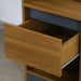 Adapt Writing Desk With Shelves Tall Cabinet - Brown Pan Home