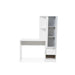 Adapt Writing Desk With Shelves Tall Cabinet - White Pan Home