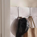 Adila Over The Door Metal Hook With 3 Knobs 29X8X17cm -White Pan Home