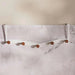 Adila Over The Door Metal Hook With 5 Knobs 50X8X18Cm -White Pan Home