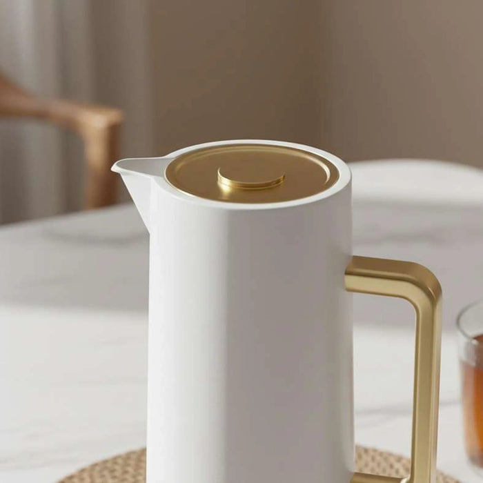 Adira Vacuum Flask 1L -White