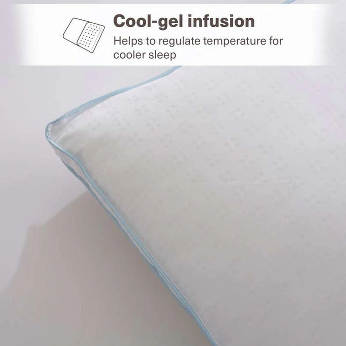 Advanced Cool Gel Infusion Pillow - White Pan Home