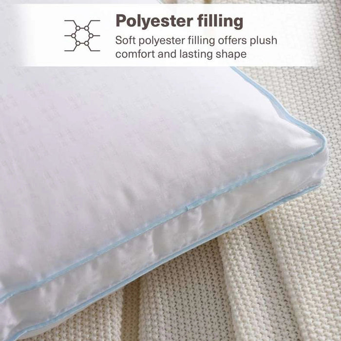 Advanced Cool Gel Infusion Pillow - White Pan Home