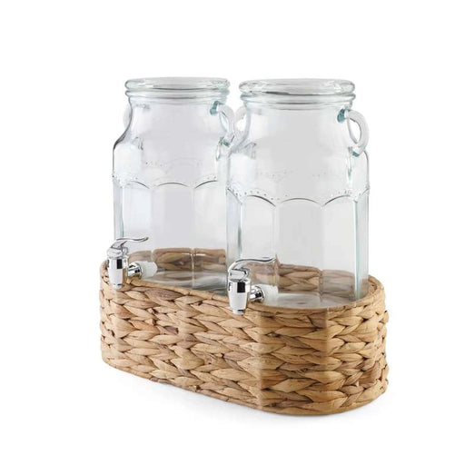 Aenon 2-Piece Drink Dispenser With Stand 3.1L - Clear Pan Home