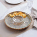 Aenon Chip Dip Serving Platter - Clear Pan Home