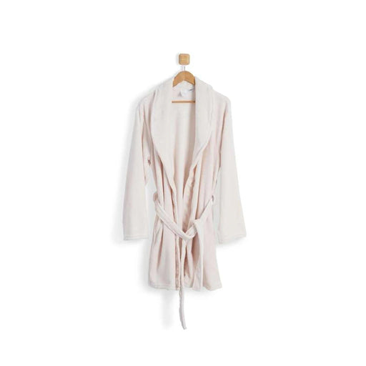 Aergia Cozy Soft Robe  Large - Ivory Pan Home