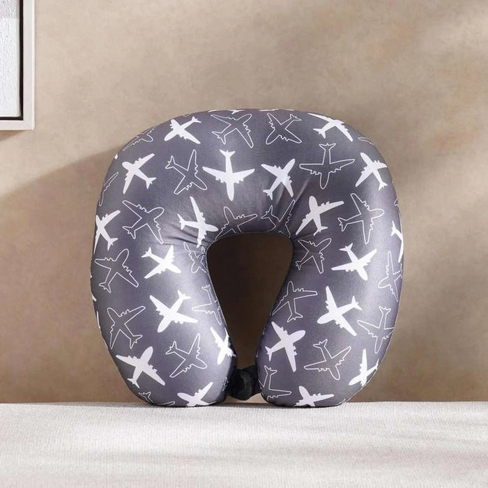 Aero Microbeads Neck Pillow 30X30X9Cm - Grey