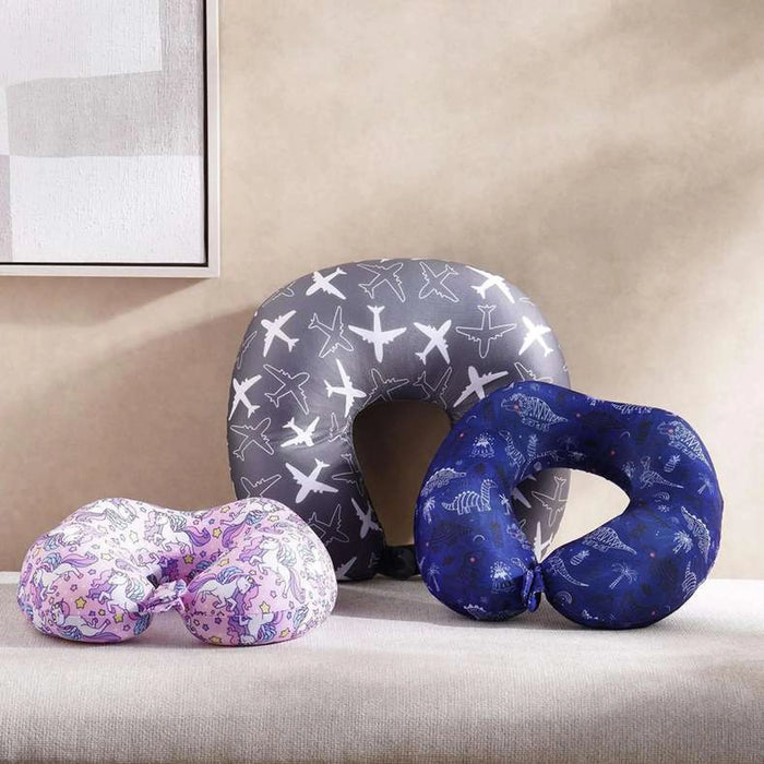 Aero Microbeads Neck Pillow 30X30X9Cm - Grey