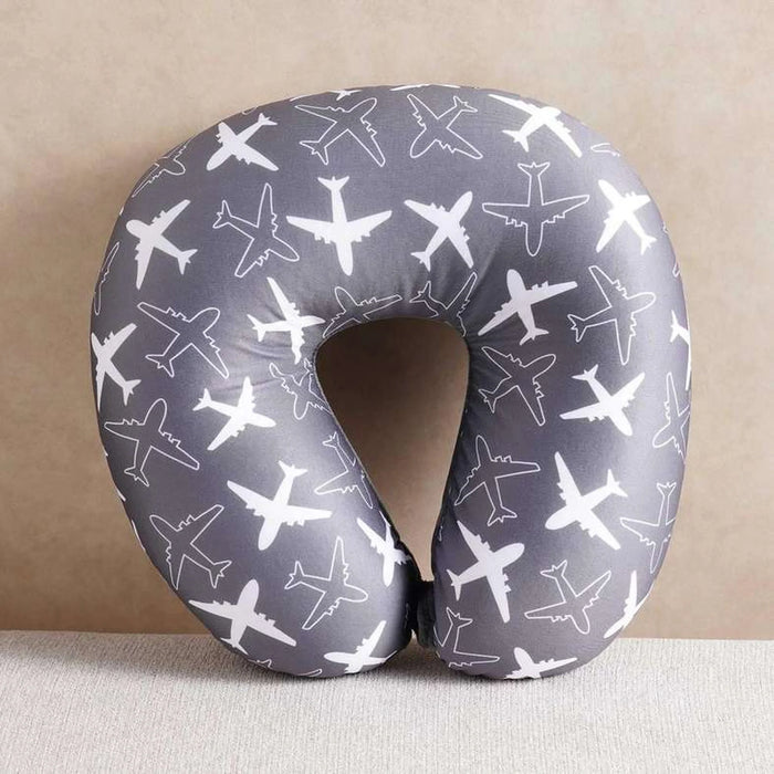 Aero Microbeads Neck Pillow 30X30X9Cm - Grey