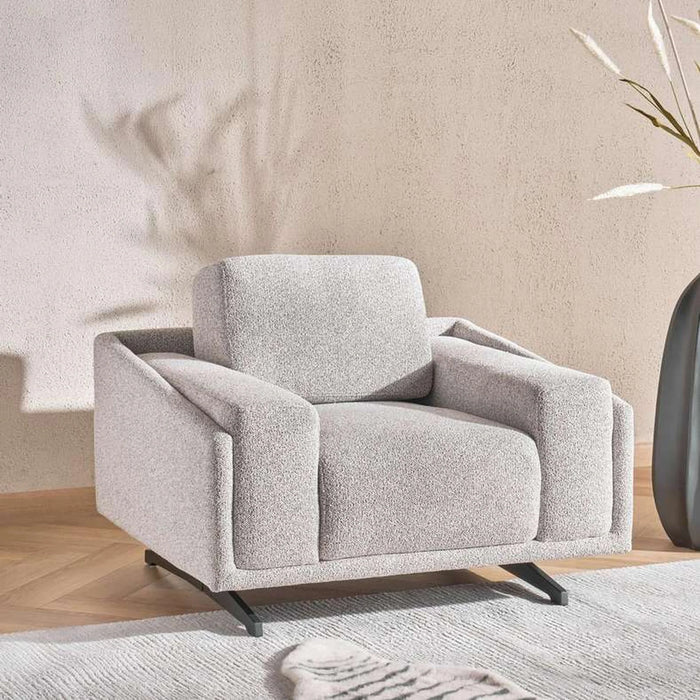 Aerol Single  Seater Sofa - Beige
