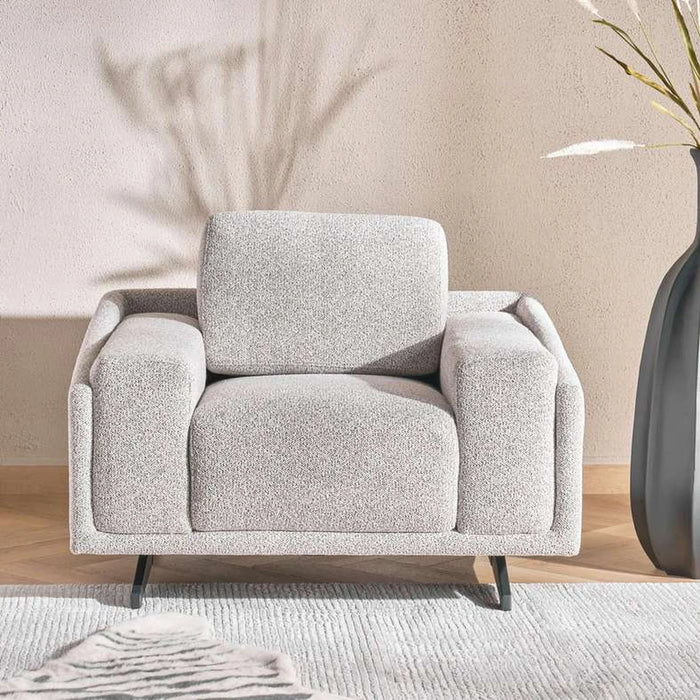 Aerol Single  Seater Sofa - Beige