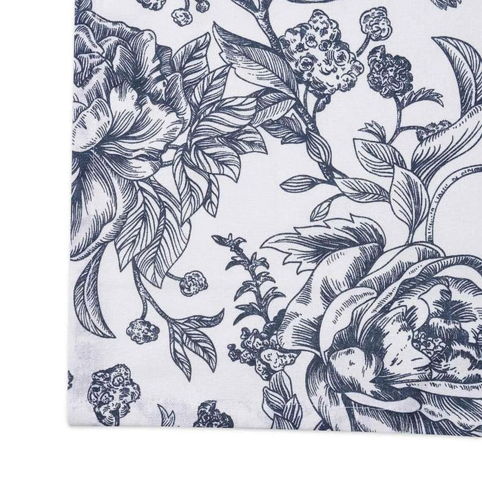 Affinity Floral 4-Piece Napkin Set 45X45Cm - Blue