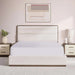 Agira King Bed 180X200 Cm Upholstered - Beige & Brown Pan Home