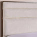 Agira King Bed 180X200 Cm Upholstered - Beige & Brown Pan Home