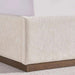 Agira King Bed 180X200 Cm Upholstered - Beige & Brown Pan Home