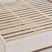 Agira King Bed 180X200 Cm Upholstered - Beige & Brown Pan Home