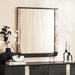 Agnella Dresser Mirror - Black Pan Home