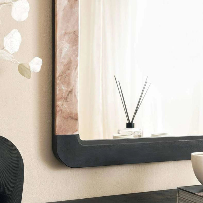 Agnella Dresser Mirror - Black Pan Home