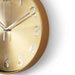 Agnes Wall Clock Dia 29Cm - Gold Pan Home