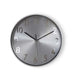 Agnes Wall Clock Dia 29Cm - Silver Pan Home