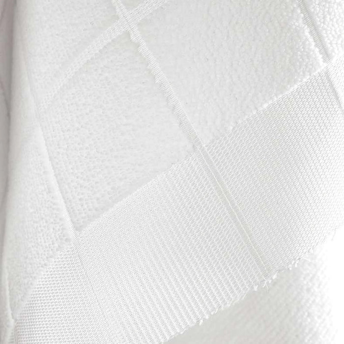 Ahram Check 2 Piece Hajj And Umrah Towel Set 110X215Cm - White Pan Home