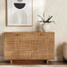 Ahweri Shoe Rack 16 Pairs With 3 Door Veneer - Beige Pan Home
